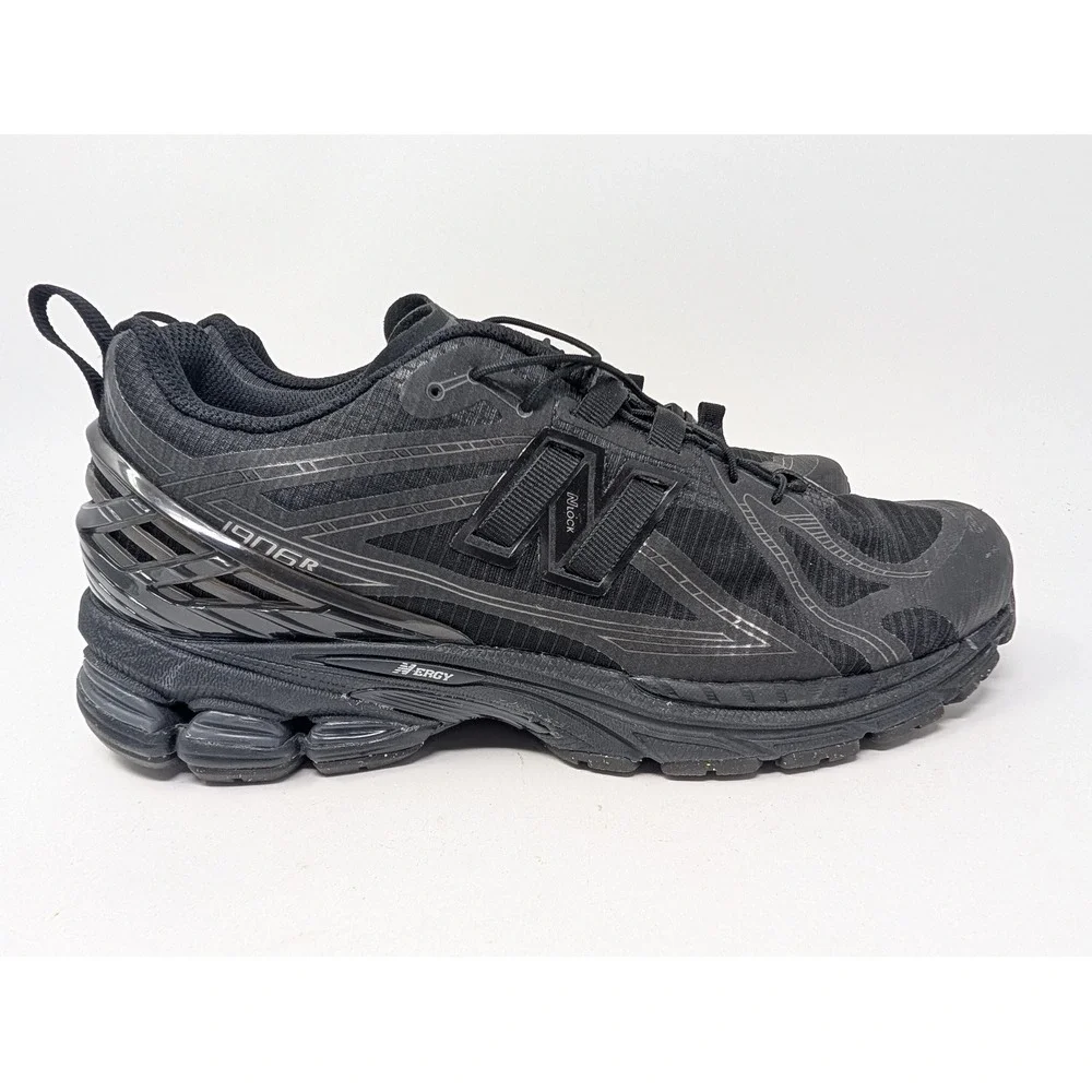 New Balance 1906R Shoes Mens Size 8.5 Black Mesh Running Sneakers U1906RNB